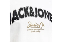 JACK & JONES T-Shirt 'JORBRONX' Blau/Schwarz/Hellblau/Khaki