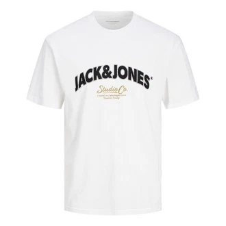 JACK & JONES T-Shirt 'JORBRONX' Blau/Schwarz/Hellblau/Khaki JACK & JONES T-Shirt 'JORBRONX' Blau/Schwarz/Hellblau/Khaki