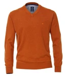 Redmond V-Ausschnitt Pullover Orange