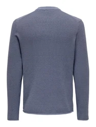ONLY & SONS Strickpullover Niguel Blau