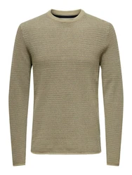 ONLY & SONS Strickpullover Niguel Braun