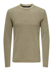ONLY & SONS Strickpullover Niguel Braun