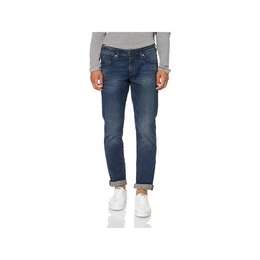 5-Pocket-Jeans dunkel-grau (1-tlg)