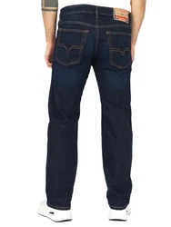 Diesel Straight-Jeans Regular Fit Hose D-Mihtry Dunkelblau/Blau
