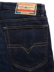 Diesel Straight-Jeans Regular Fit Hose D-Mihtry Dunkelblau/Blau