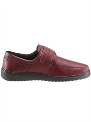 Witt Klettschuh Hausschuh Dunkelrot/Bordeaux/Rot/Braun