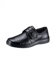 Witt Klettschuh Hausschuh Schwarz