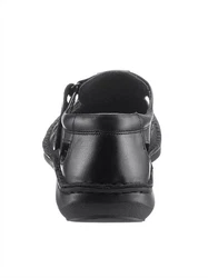 Witt Klettschuh Hausschuh Schwarz