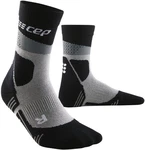 CEP Funktionssocken max cushion socks hiking mid cut GRAU/SCHWARZ