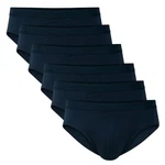 CALIDA Herren Slip 6er Pack Natural Benefit Dunkelblau