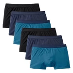 CALIDA Herren Boxershorts 6er Pack Natural Benefit Schwarz/Blau