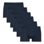 CALIDA Herren Boxershorts 6er Pack Natural Benefit Dunkelblau