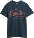 Superdry Rundhalsshirt CLASSIC VL GRAPHIC T SHIRT Dunkelblau/Blau/Hellblau/Braun/Schwarz/Türkis