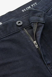Next Slim Fit Essential Jeans Dunkelblau/Blau