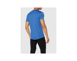 Schöffel Funktionsunterhemd Merino Sport Shirt 1/2 Arm Blau/Hellblau/Dunkelblau