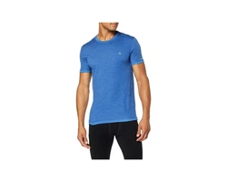 Schöffel Funktionsunterhemd Merino Sport Shirt 1/2 Arm Blau/Hellblau/Dunkelblau