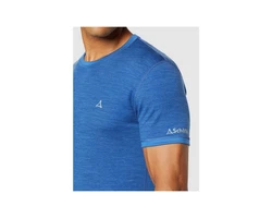 Schöffel Funktionsunterhemd Merino Sport Shirt 1/2 Arm Blau/Hellblau/Dunkelblau
