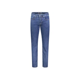 5-Pocket-Jeans uni regular fit (1-tlg)
