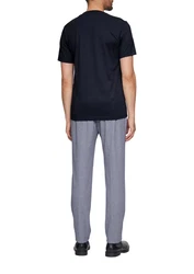 s.Oliver BLACK LABEL Kurzarmshirt Slim Fit Schwarz