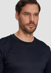 s.Oliver BLACK LABEL Kurzarmshirt Slim Fit Schwarz