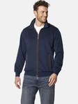 Babista Sweatjacke DEOLEZZI mit Kontrast-Reißverschlüssen blau