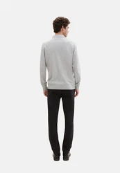 TOM TAILOR Hose Chinohose Schwarz/Dunkelgrau/Beige/Khaki