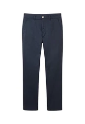 TOM TAILOR Hose Chinohose Dunkelblau/Blau/Hellblau