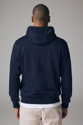 Next Jersey-Hoodie mit Grafik-Print Dunkelblau/Blau/Schwarz