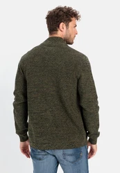 camel active Strickjacke Grün