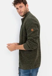 camel active Strickjacke Grün