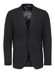 SELECTED HOMME Sakko Elon Schwarz/Dunkelblau/Hellblau/Dunkelgrau