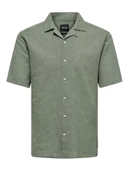 Only & Sons Hemd 'Caiden' grün