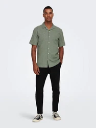 Only & Sons Hemd 'Caiden' grün