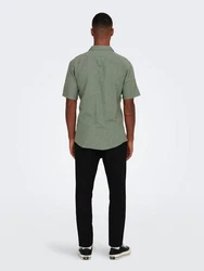Only & Sons Hemd 'Caiden' grün