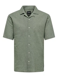 Only & Sons Hemd 'Caiden' grün