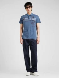 CAMP DAVID Shirt Blau/Hellblau/Dunkelblau