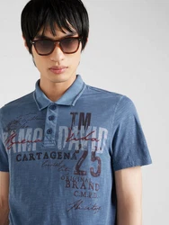 CAMP DAVID Shirt Blau/Hellblau/Dunkelblau