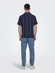 Only & Sons Hemd TREV Blau/Dunkelblau/Hellblau