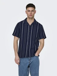 Only & Sons Hemd TREV Blau/Dunkelblau/Hellblau