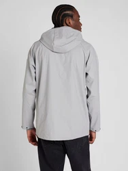 Derbe Funktionsjacke Passby hellgrau/schwarz