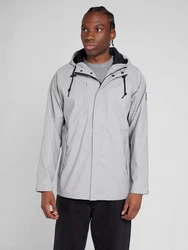 Derbe Funktionsjacke Passby hellgrau/schwarz