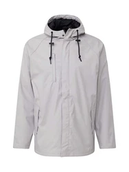 Derbe Funktionsjacke Passby hellgrau/schwarz