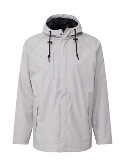 Derbe Funktionsjacke Passby hellgrau/schwarz