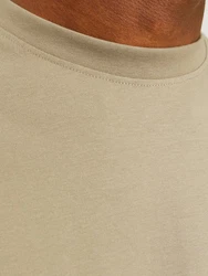 JACK & JONES T-Shirt 'JORVESTERBRO' Khaki/Beige/Braun
