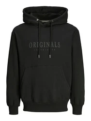 Jack & Jones Hoodie JORFREDERIKSBERG oliv / schwarz