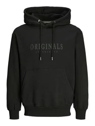 Jack & Jones Hoodie JORFREDERIKSBERG oliv / schwarz