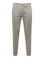 Only & Sons Hose ONSMark stone/offwhite