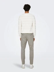 Only & Sons Hose ONSMark stone/offwhite