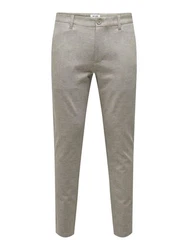 Only & Sons Hose ONSMark stone/offwhite