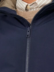 Jack & Jones Steppjacke JJLoop Dunkelblau/Hellblau